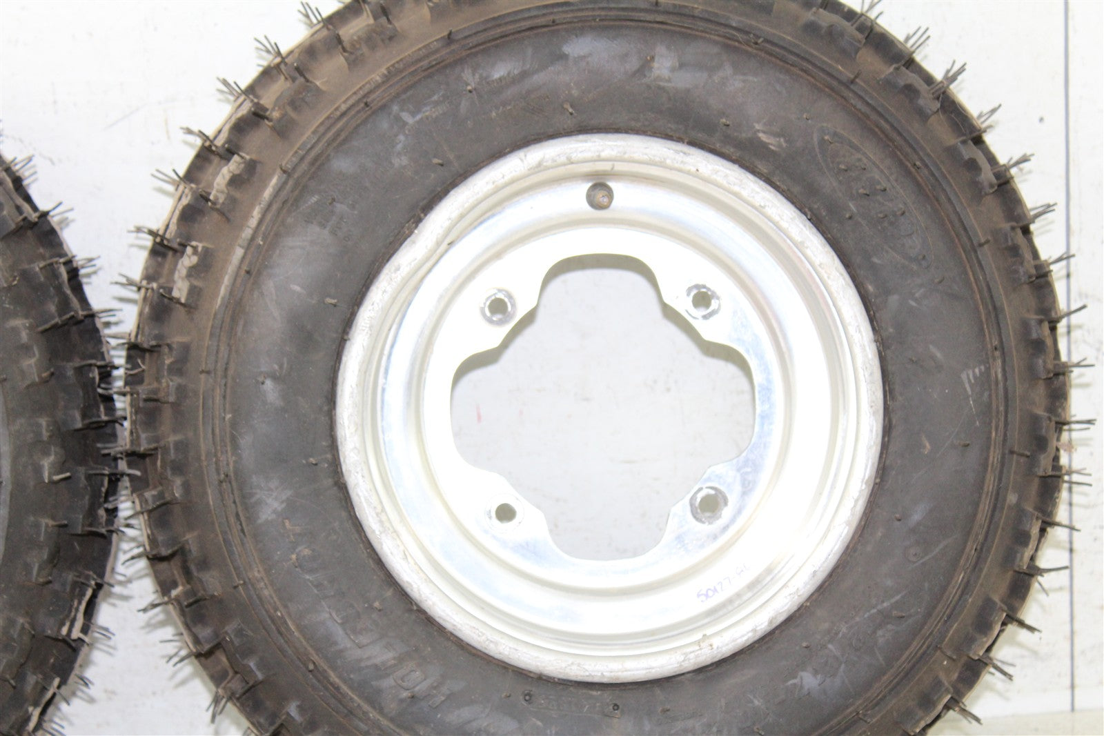 2006 Yamaha YFZ 450 Front Wheel Set Rims NEW ITP Holeshot Tires 50127