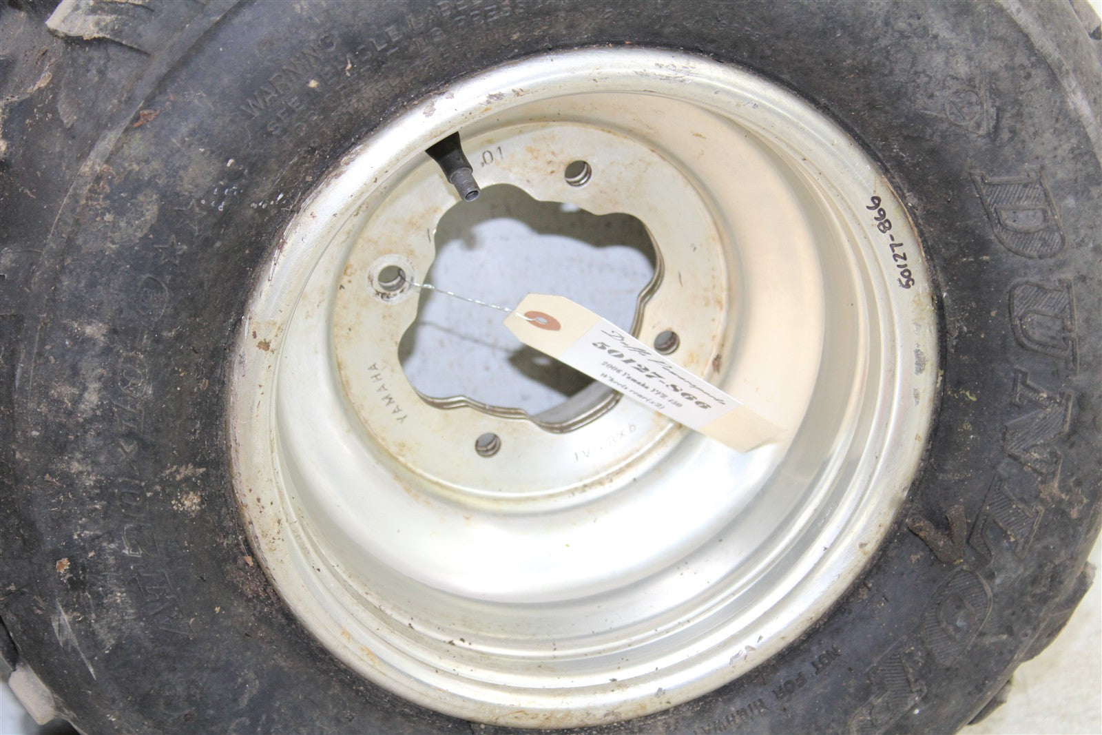 2006 Yamaha YFZ 450 Rear Wheel Set Rims 50127
