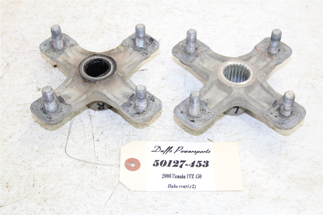 2006 Yamaha YFZ 450 Rear Hubs Wheel Mounts 50127