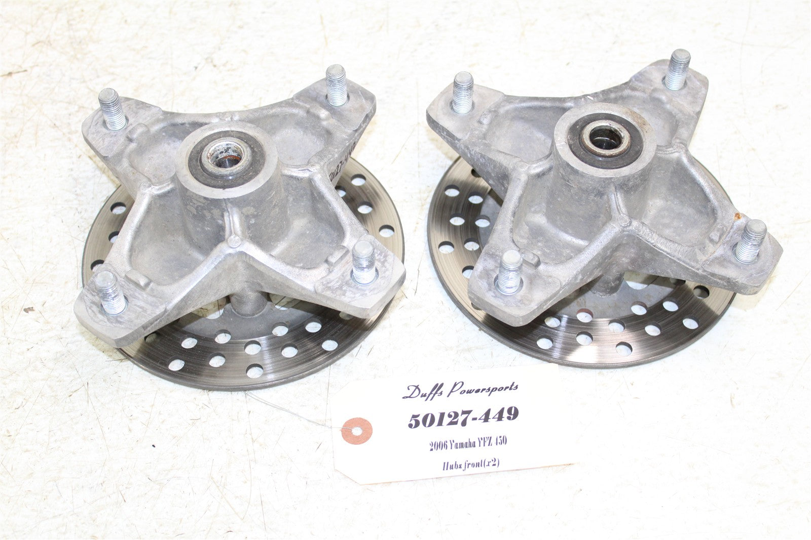 2006 Yamaha YFZ 450 Front Hubs Brake Rotor 50127