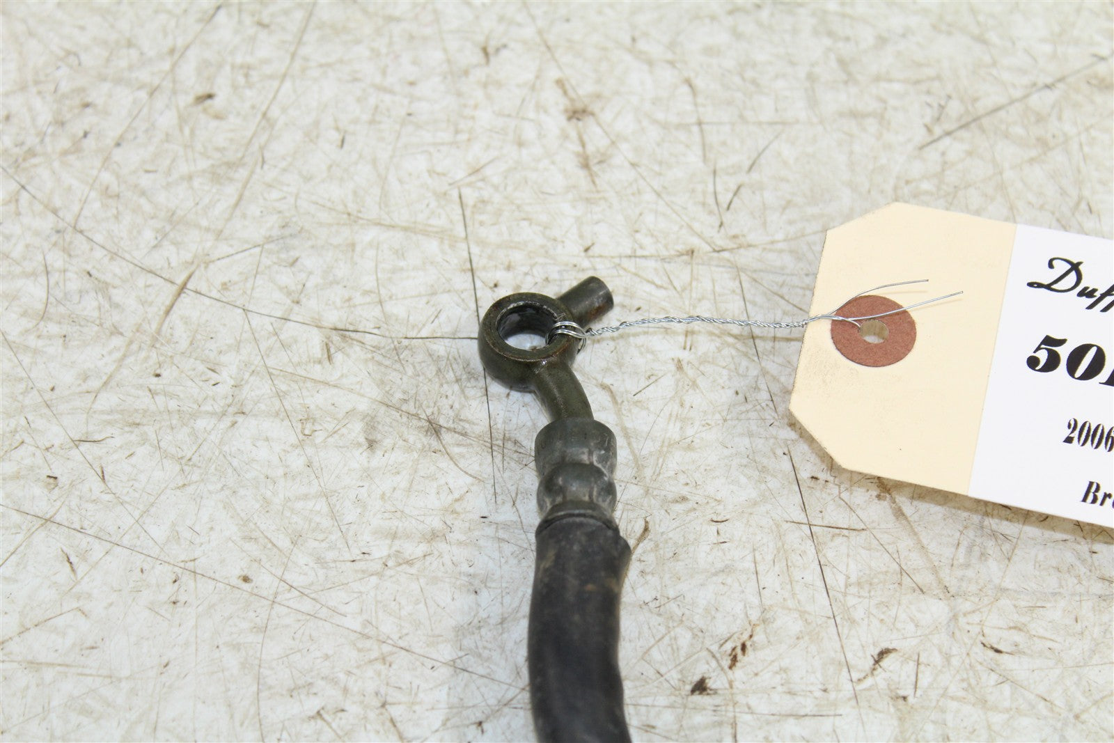 2006 Yamaha YFZ 450 Rear Brake Hose Line 50127