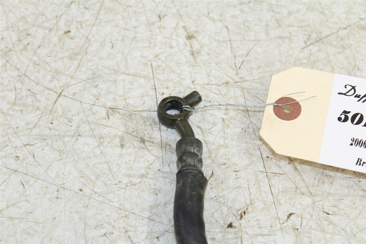 2006 Yamaha YFZ 450 Rear Brake Hose Line 50127
