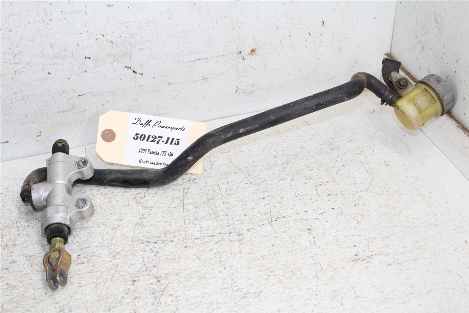 2006 Yamaha YFZ 450 Rear Brake Master Cylinder 50127