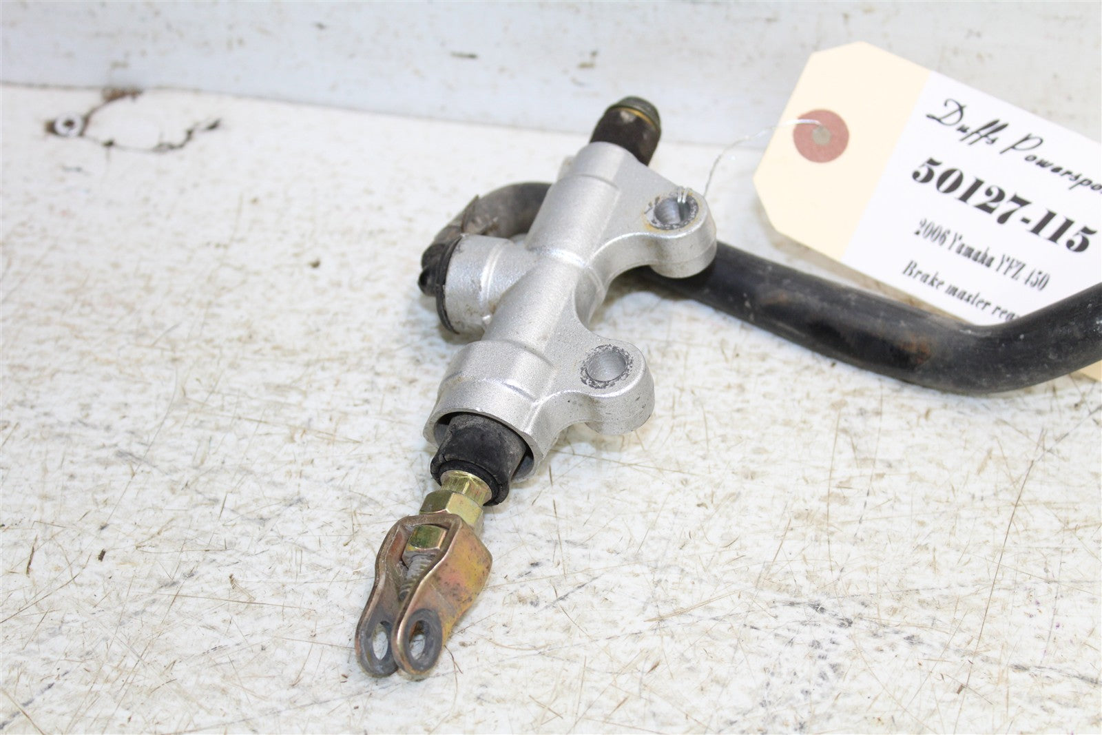 2006 Yamaha YFZ 450 Rear Brake Master Cylinder 50127