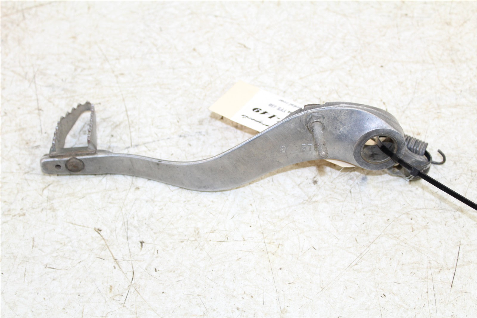 2006 Yamaha YFZ 450 Rear Brake Pedal 50127