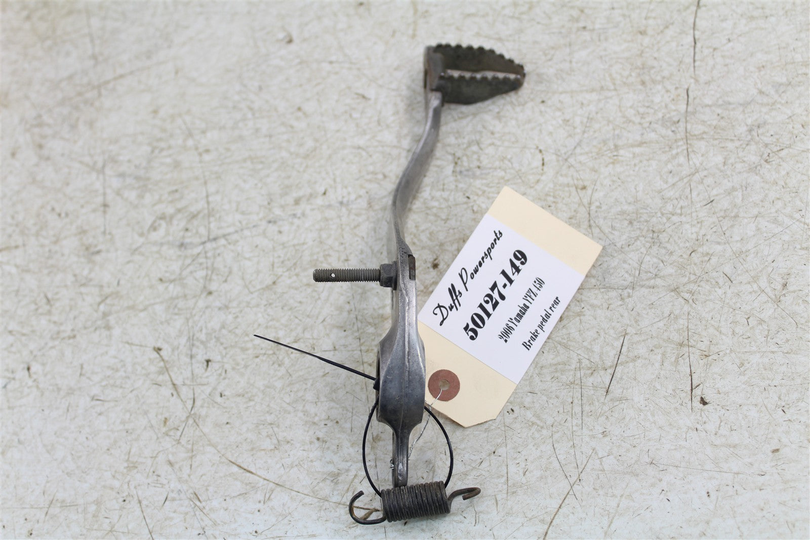 2006 Yamaha YFZ 450 Rear Brake Pedal 50127