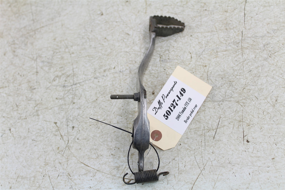 2006 Yamaha YFZ 450 Rear Brake Pedal 50127