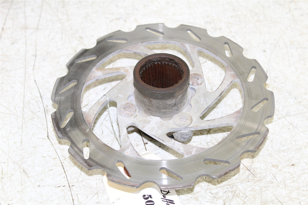 2006 Yamaha YFZ 450 Rear Brake Rotor Mount Hub w/ Disc 50127