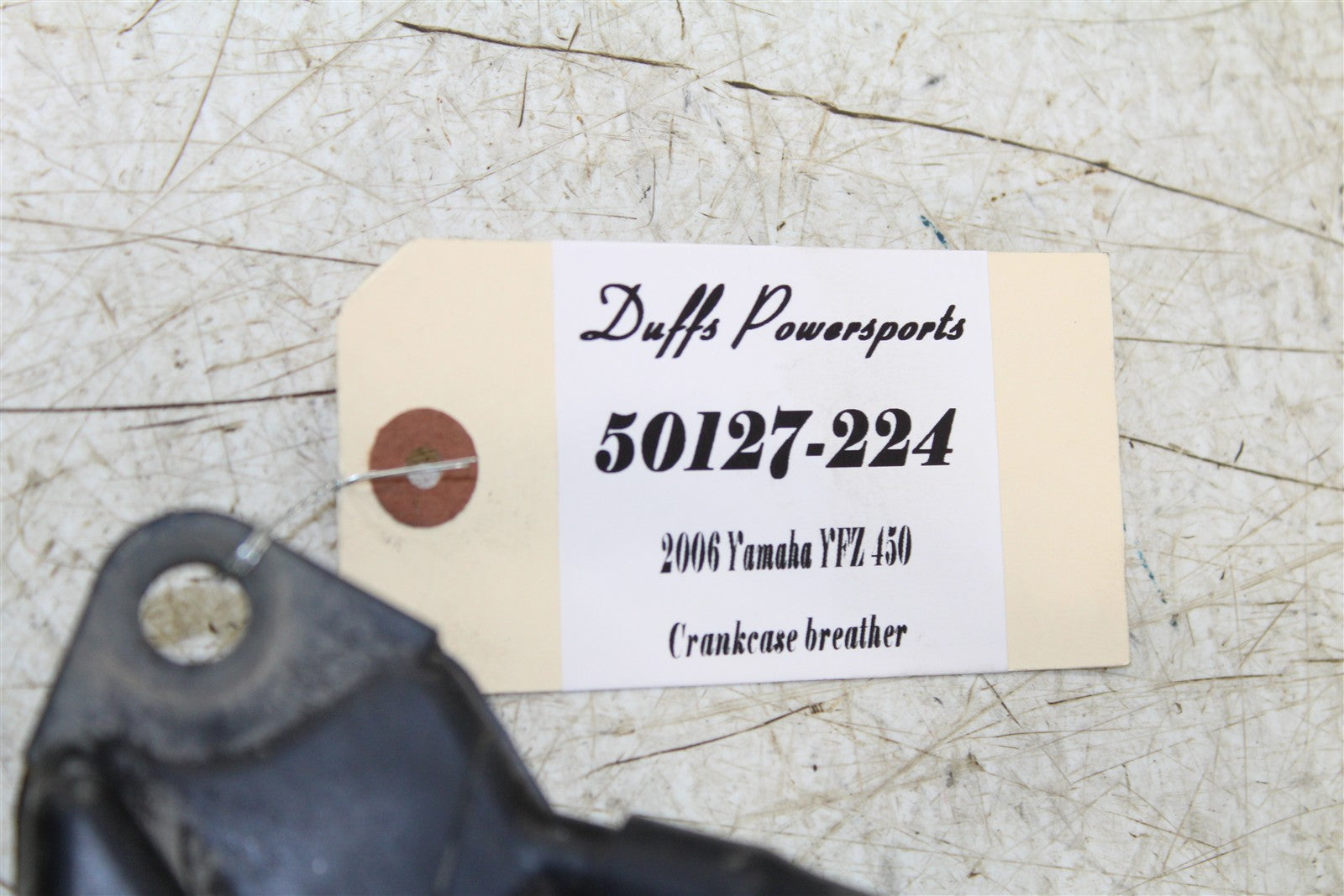 2006 Yamaha YFZ 450 Crankcase Breather Return Tank 50127