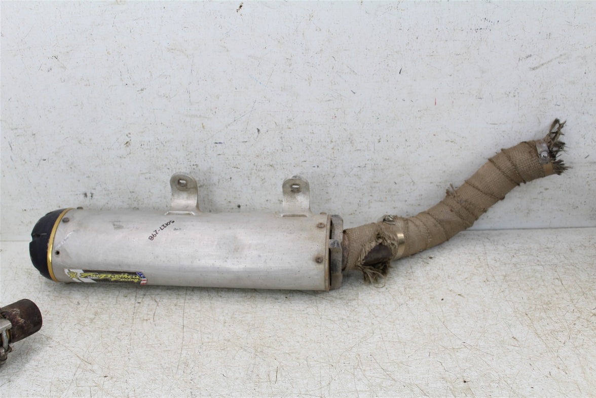 2006 Yamaha YFZ 450 Two Brothers Exhaust Head Pipe Silencer Muffler 50127