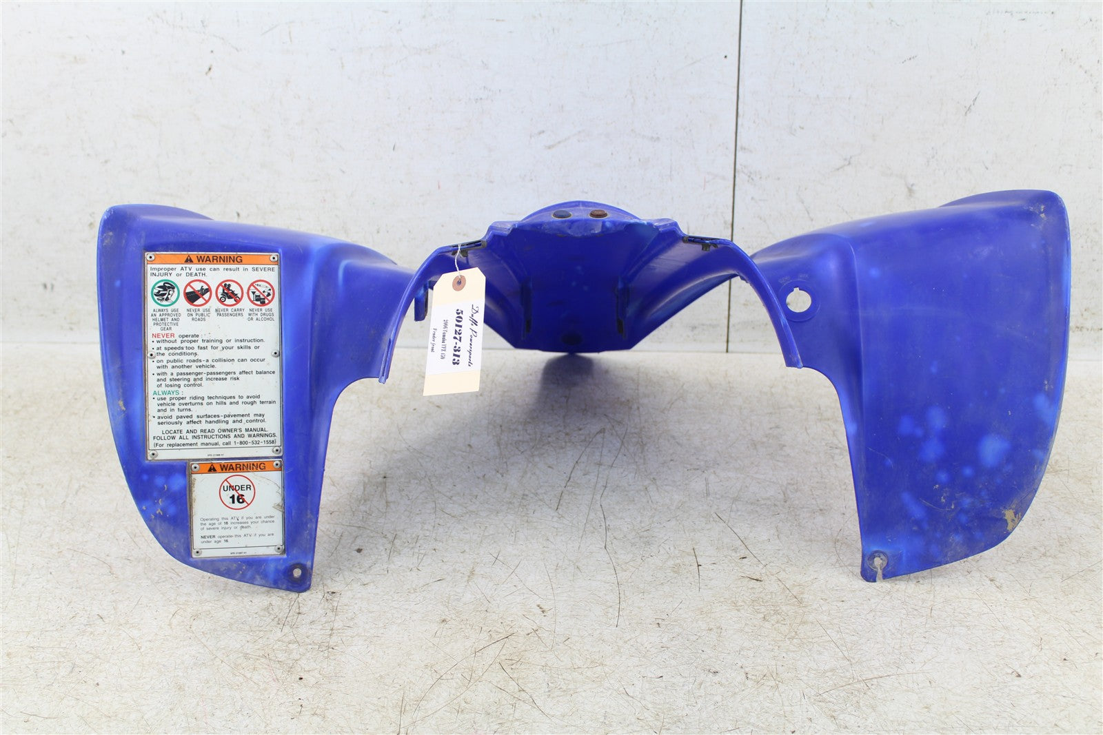 2006 Yamaha YFZ 450 Front Fender Plastic 50127