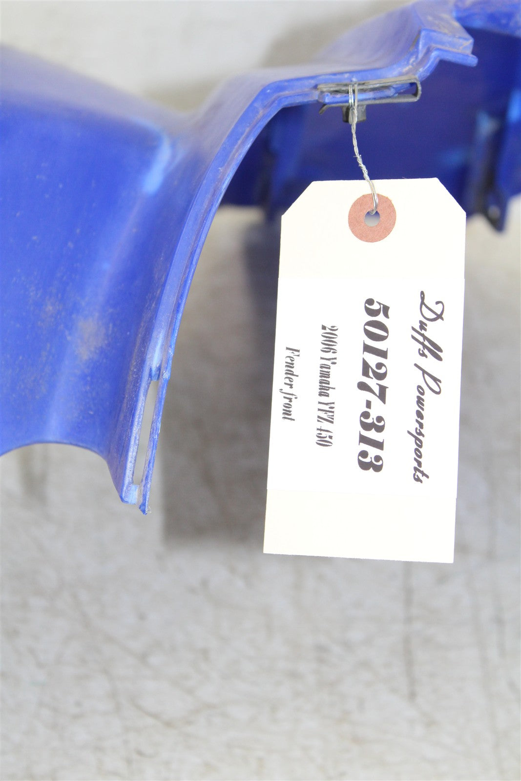 2006 Yamaha YFZ 450 Front Fender Plastic 50127