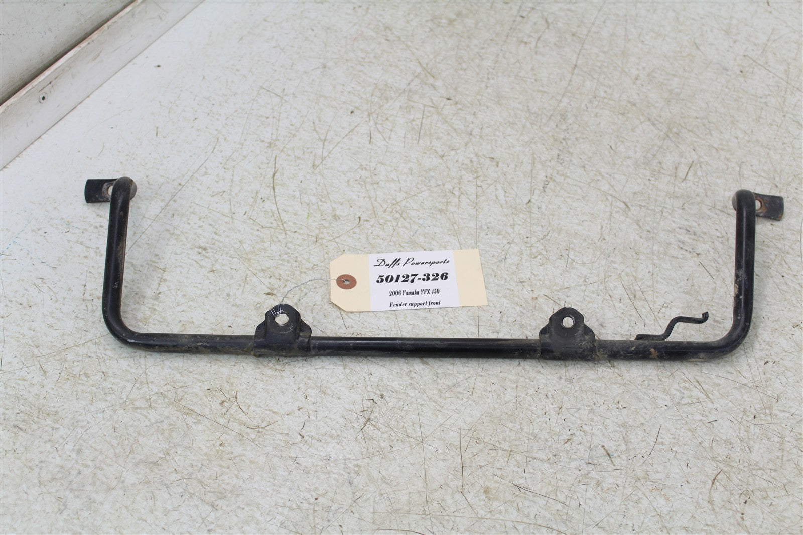 2006 Yamaha YFZ 450 Front Fender Support Mounts Brackets 50127