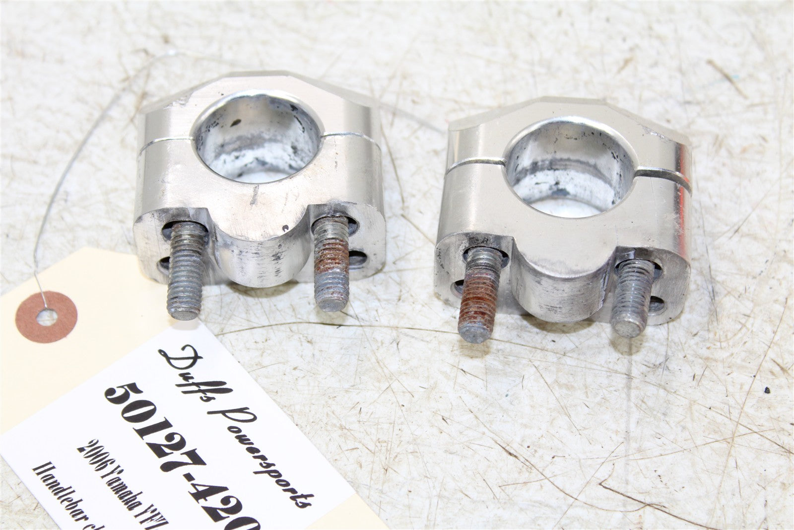 2006 Yamaha YFZ 450 Turner Oversized Handlebar Clamps Risers 1 1/8" 50127