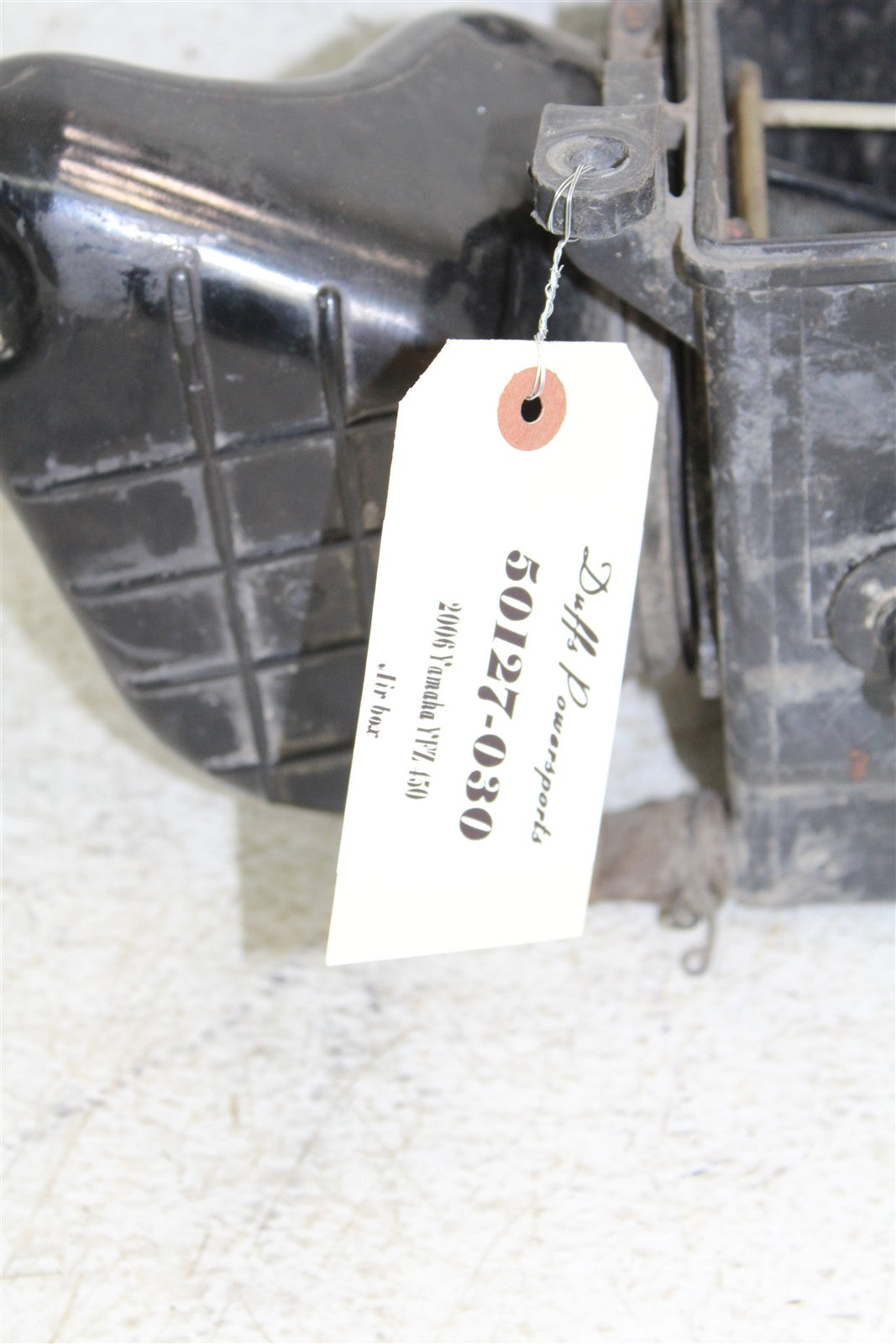 2006 Yamaha YFZ 450 Air Box Intake Housing Boot Filter Cage 50127