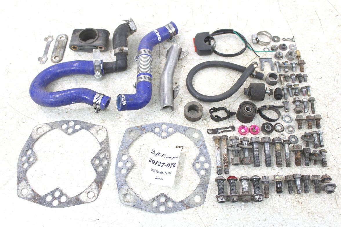 2006 Yamaha YFZ 450 Chassis Bolt Kit Hardware Bracket Hose 50127