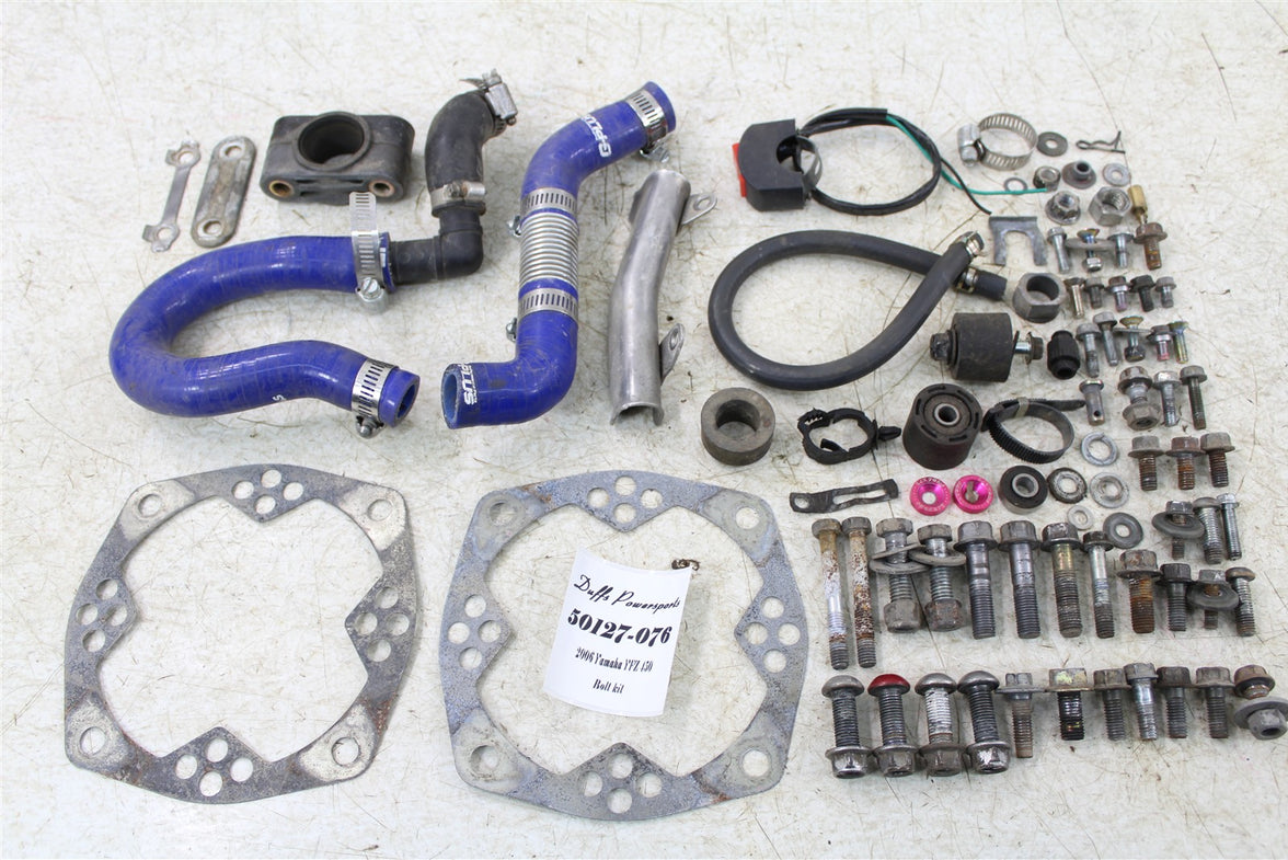 2006 Yamaha YFZ 450 Chassis Bolt Kit Hardware Bracket Hose 50127
