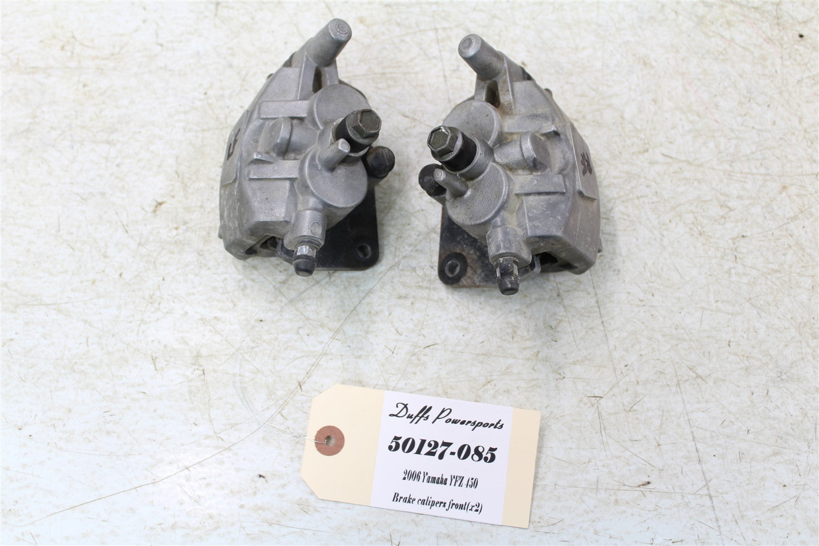 2006 Yamaha YFZ 450 Front Brake Calipers Set Left Right 50127