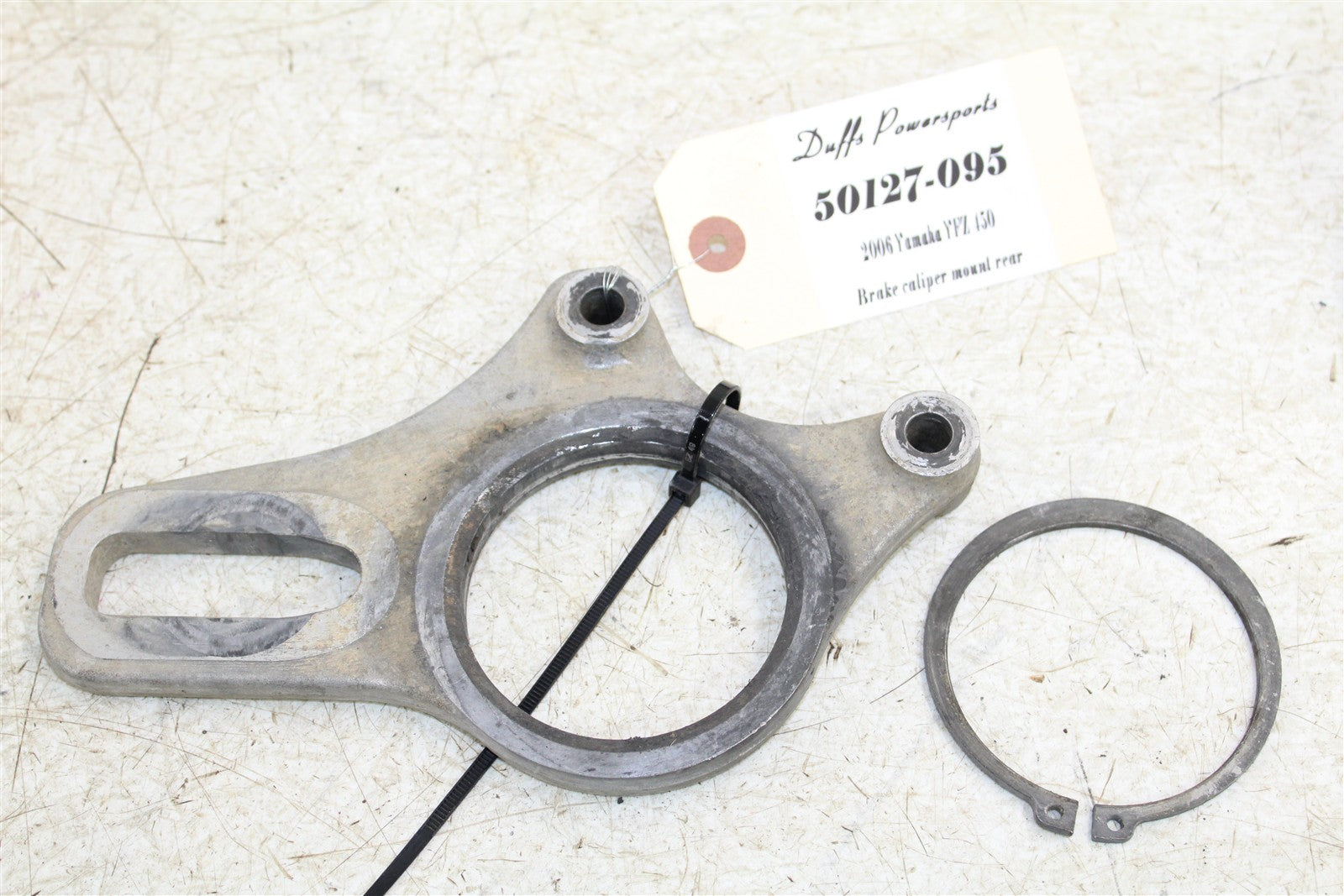 2006 Yamaha YFZ 450 Rear Brake Caliper Mount 50127