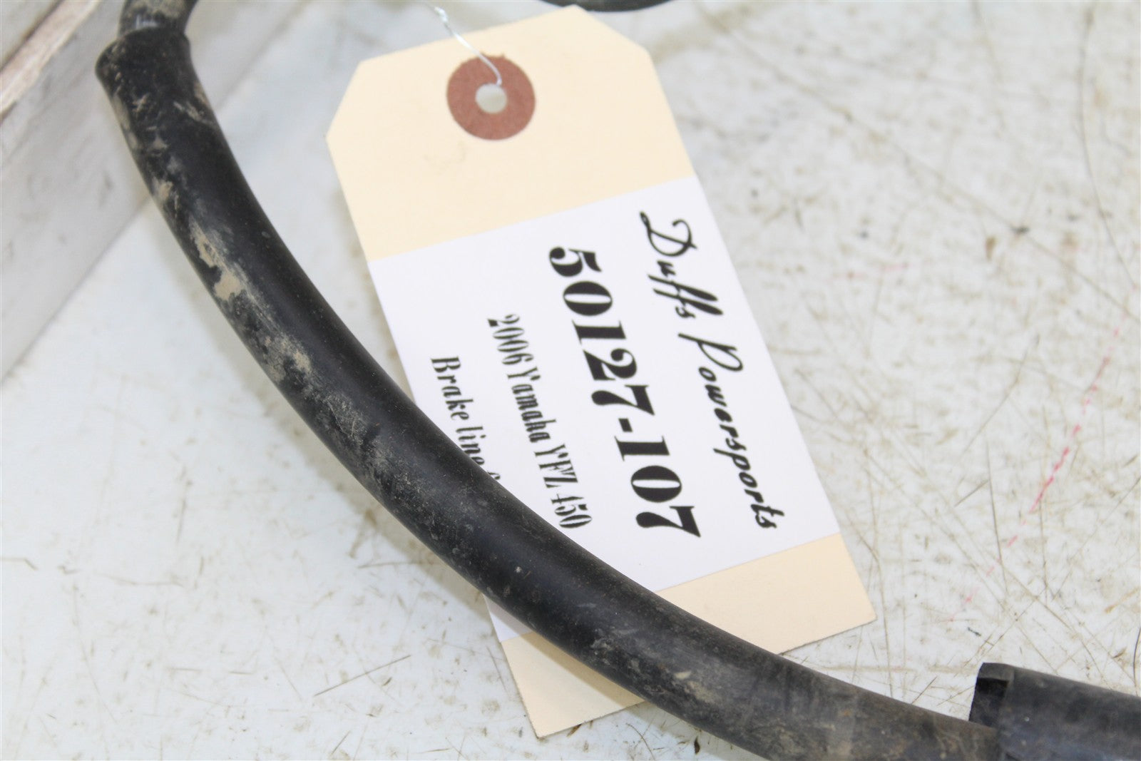 2006 Yamaha YFZ 450 Front Brake Hose Line 50127