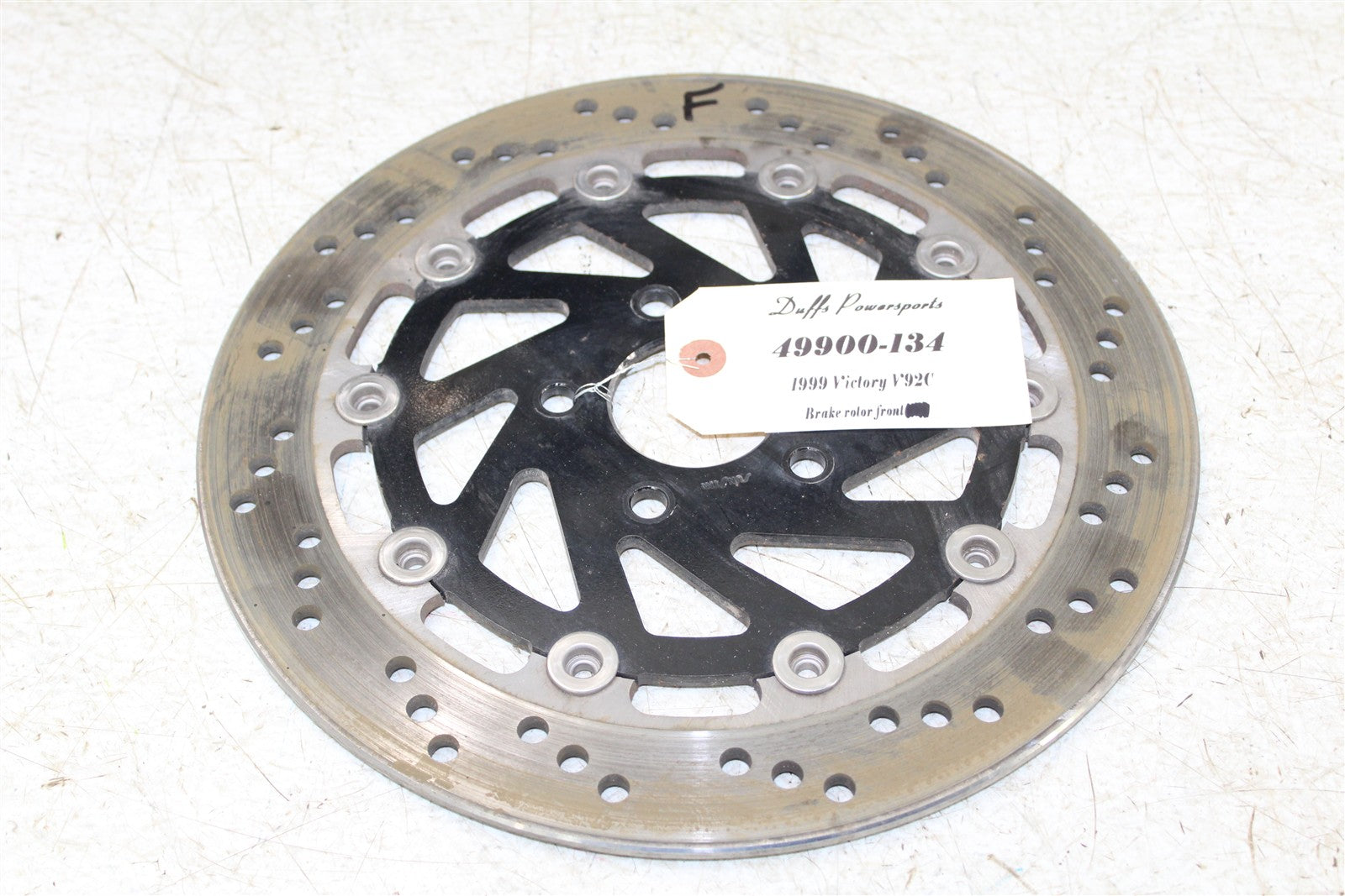 1999 Victory Motorcycle V92C Front RIGHT Brake Rotor Disc 49900