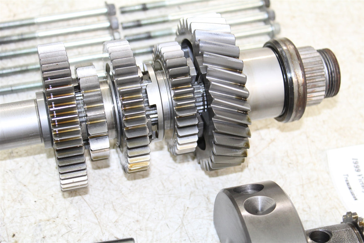 1999 Victory Motorcycle V92C Transmission Gears Shaft Shift Drum 49900