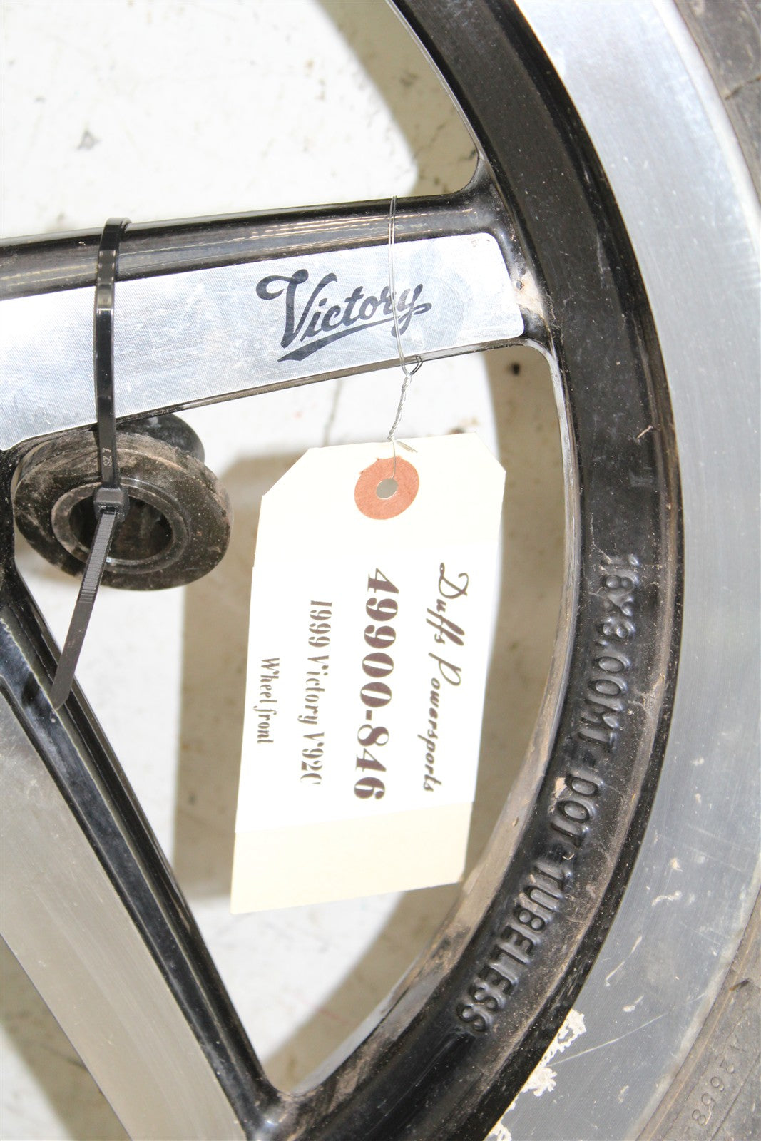 1999 Victory Motorcycle V92C Front Wheel Rim 49900