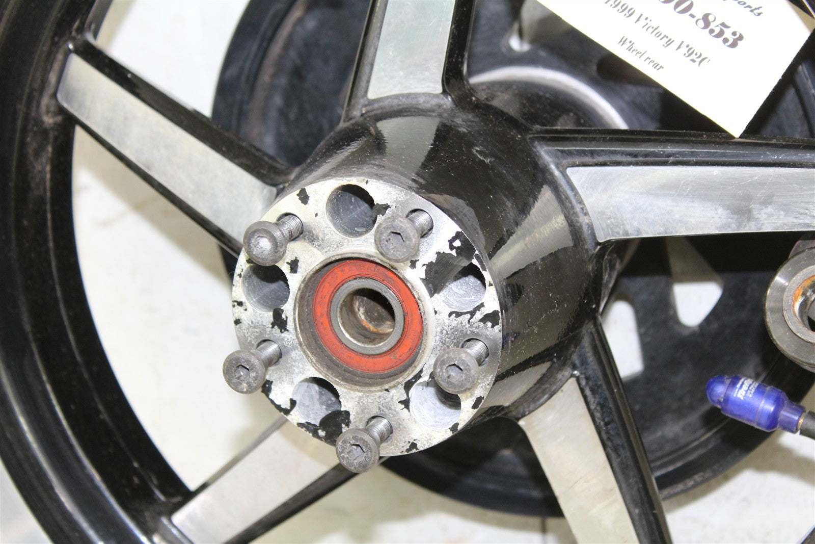 1999 Victory Motorcycle V92C Rear Wheel Rim w/ Sprocket 49900