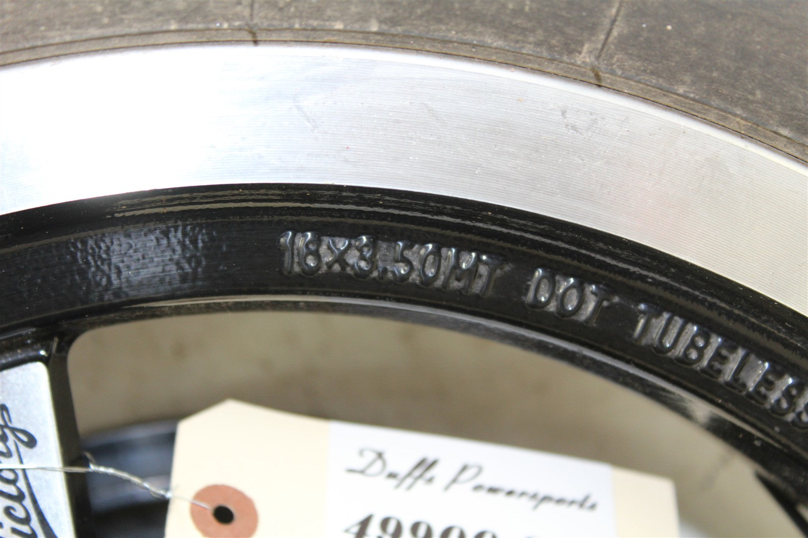 1999 Victory Motorcycle V92C Rear Wheel Rim w/ Sprocket 49900