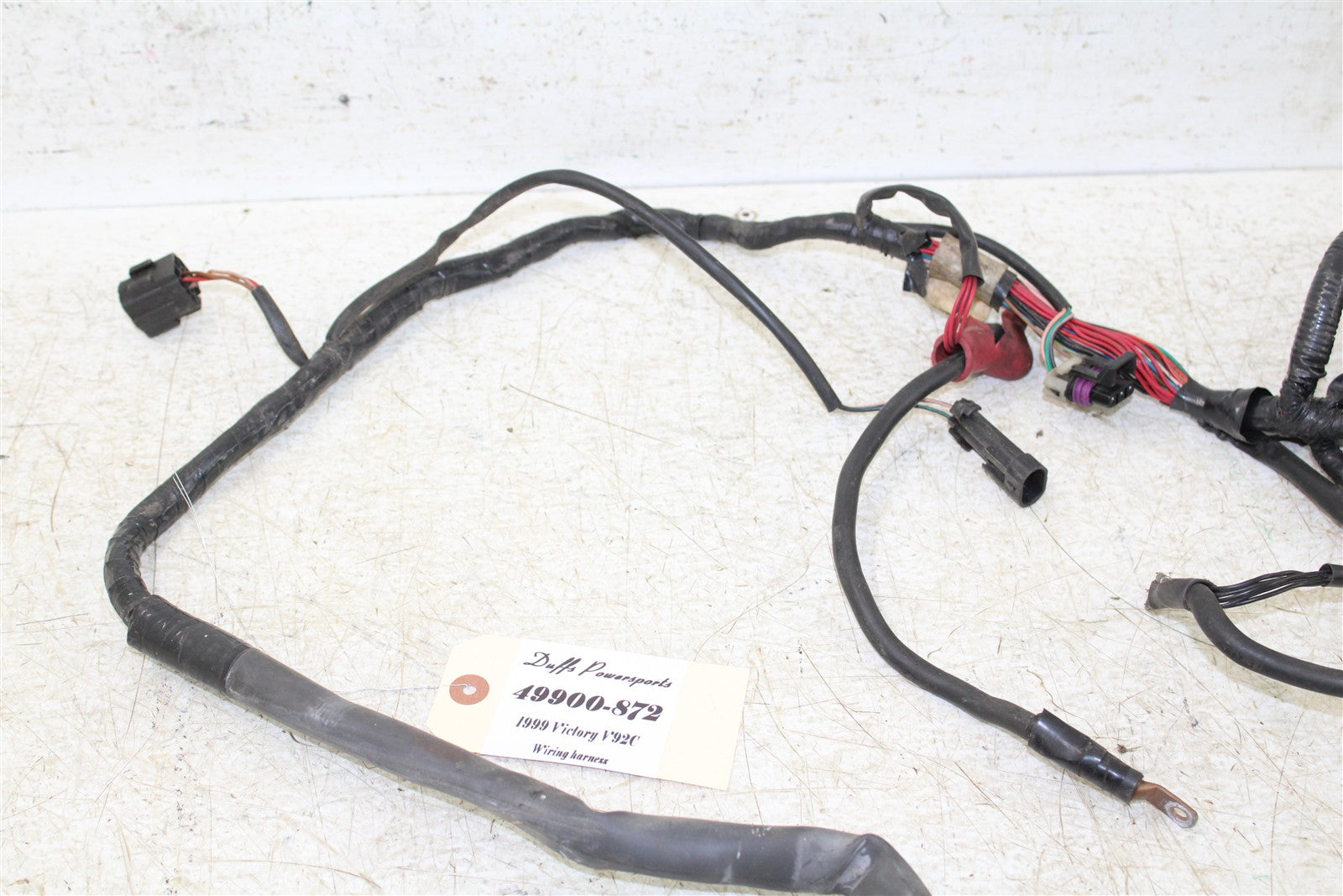1999 Victory Motorcycle V92C Wire Wiring Harness 49900