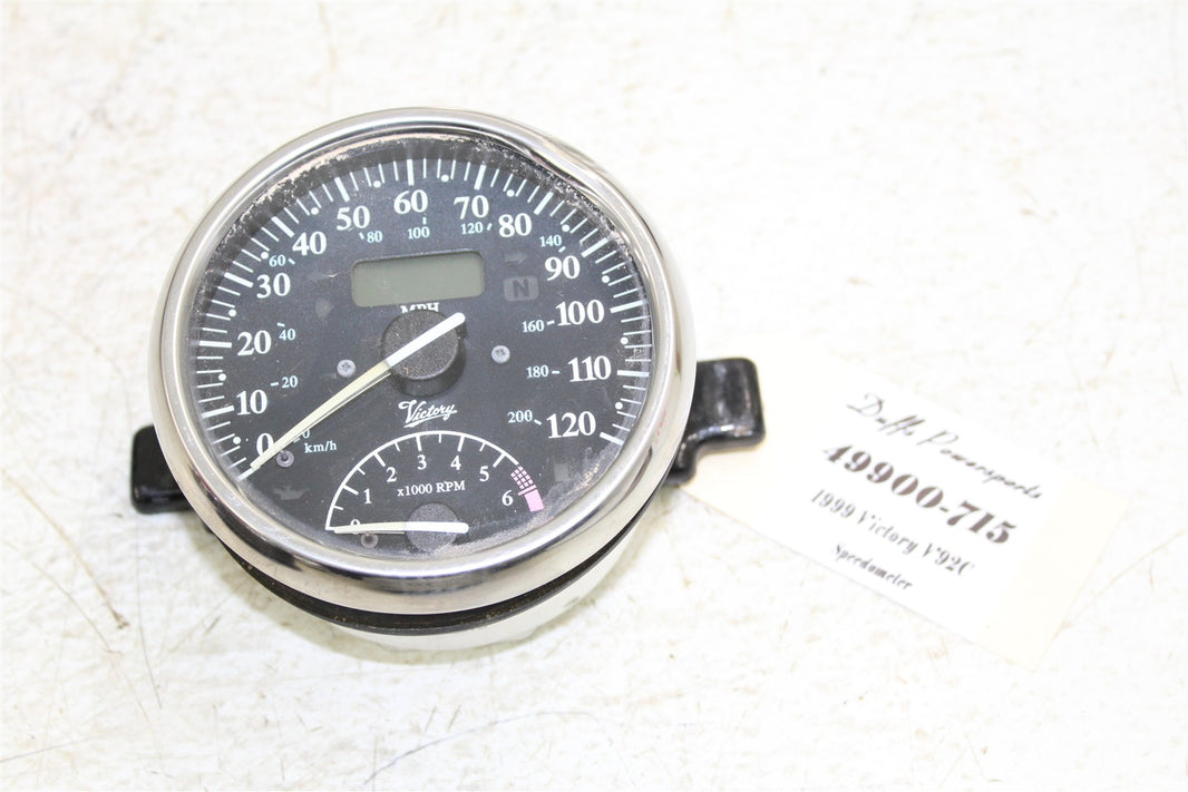 1999 Victory Motorcycle V92C Speedometer Speedo Gauge 49900