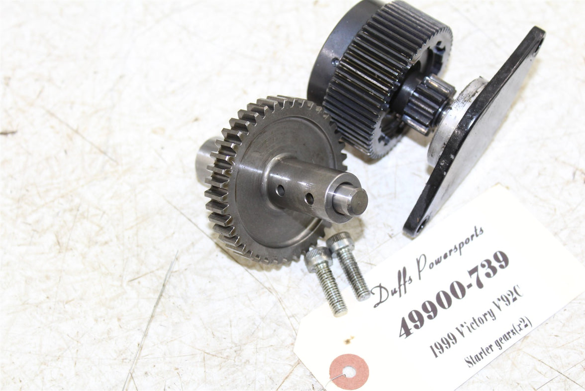1999 Victory Motorcycle V92C Starter Motor Reduction Limiter Gears 49900