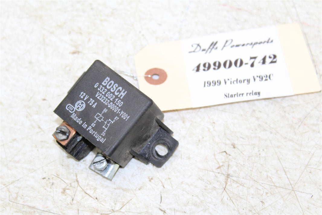 1999 Victory Motorcycle V92C Starter Relay 49900