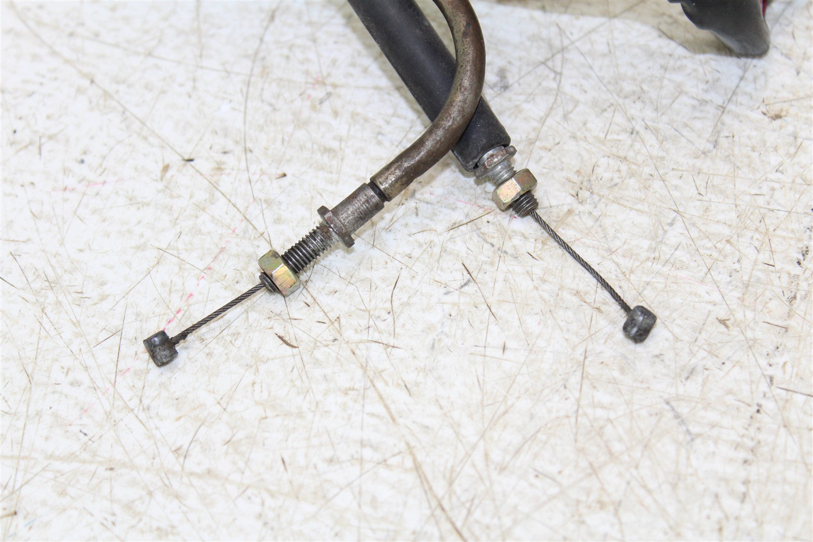 1999 Victory Motorcycle V92C Throttle Housing Tube w/ Cables Start Switch 49900