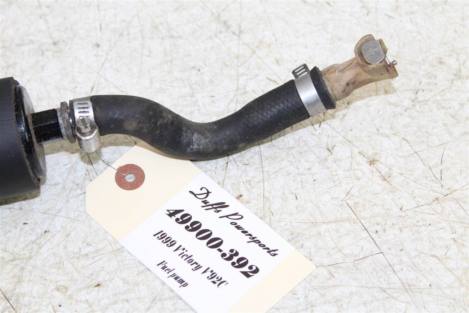 1999 Victory Motorcycle V92C Fuel Pump Sending Unit Hoses 49900