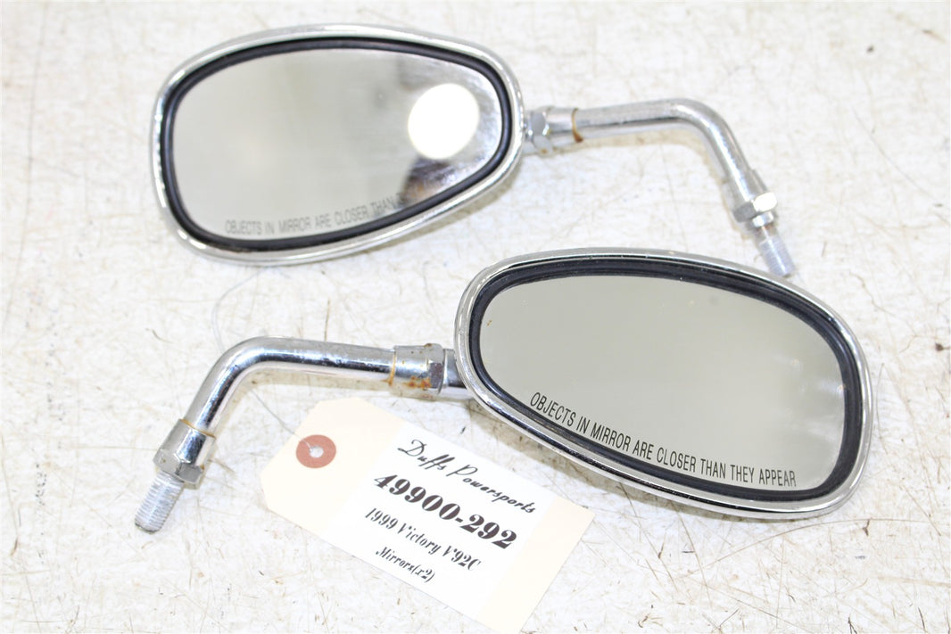 1999 Victory Motorcycle V92C Rear View Mirrors Left Right 49900