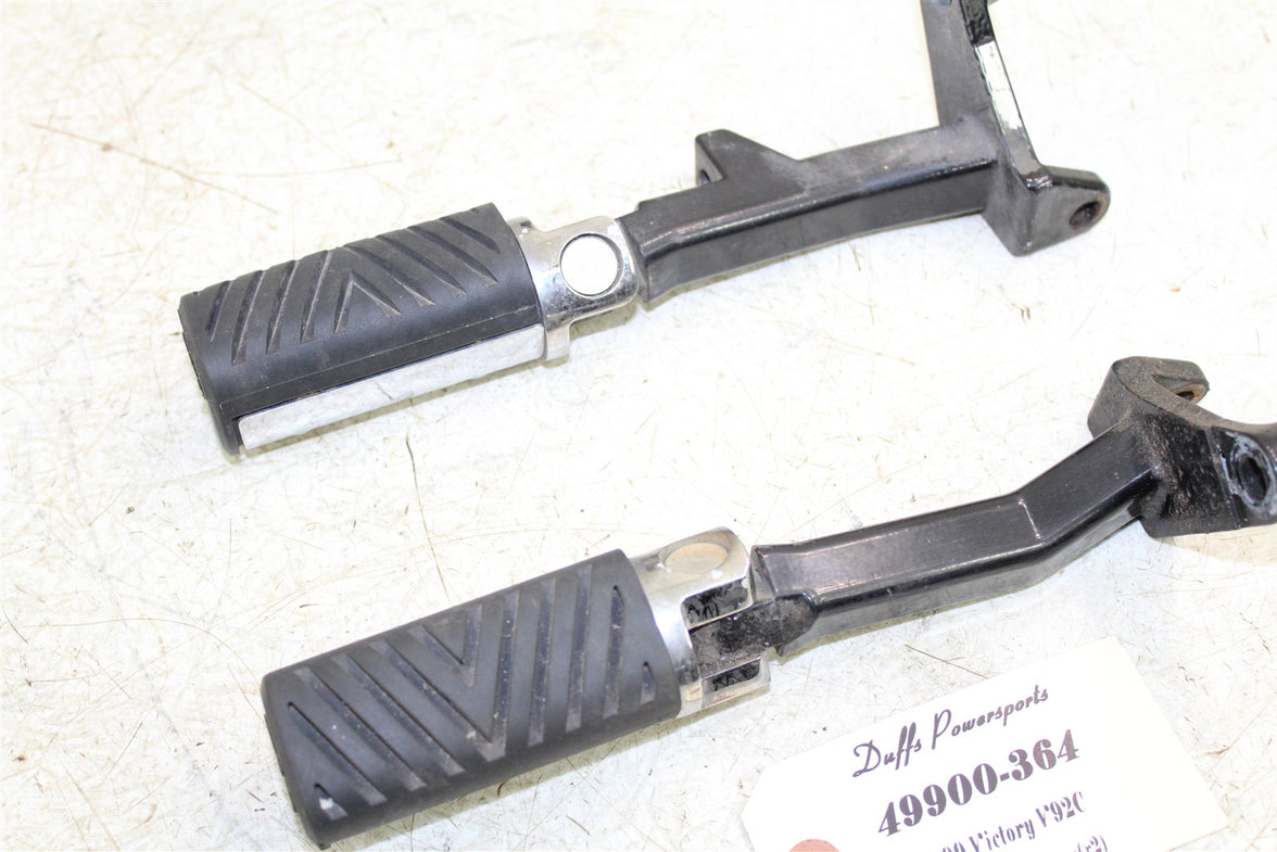 1999 Victory Motorcycle V92C Passenger Foot Rest Pegs Set 49900
