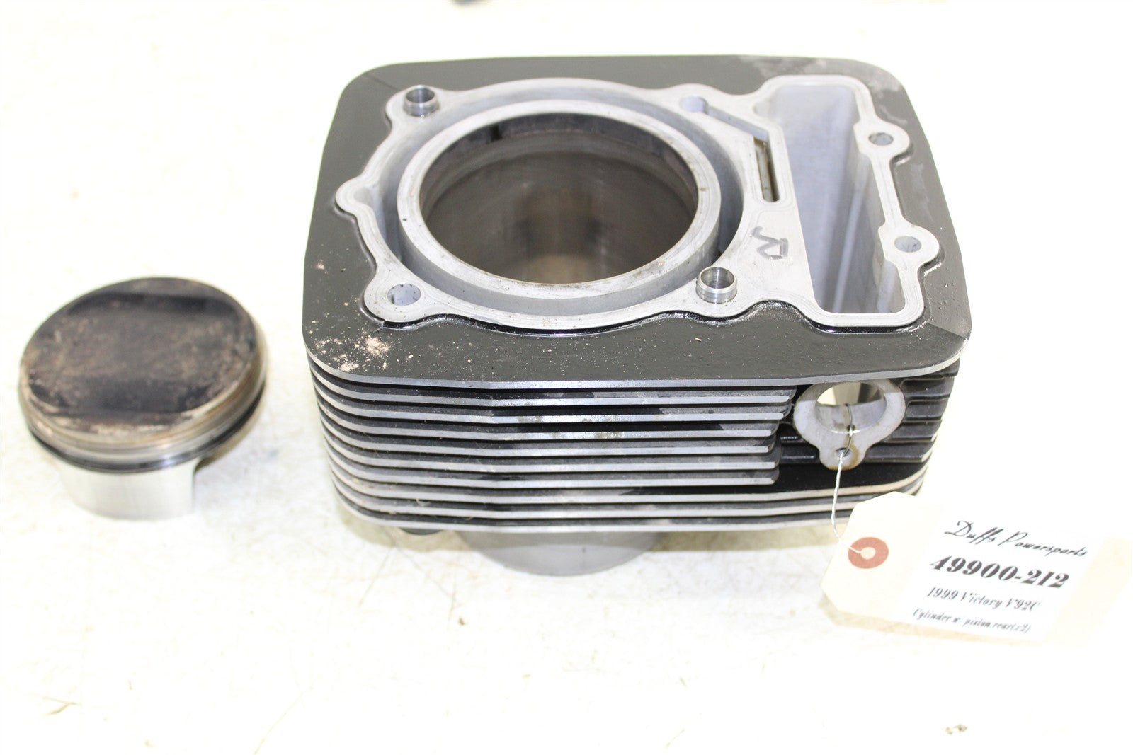1999 Victory Motorcycle V92C Rear Cylinder Jug w/ Piston 49900
