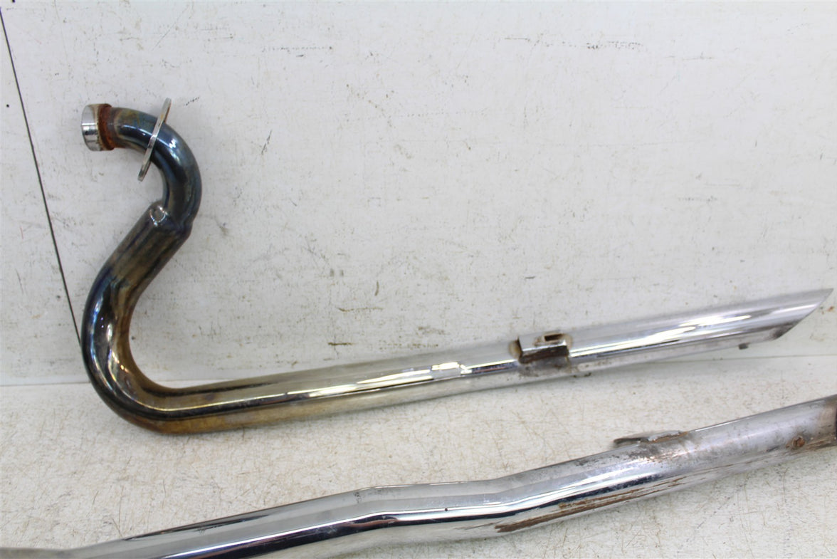 1999 Victory Motorcycle V92C Exhaust System Head Pipe Silencer w/ Mount 49900