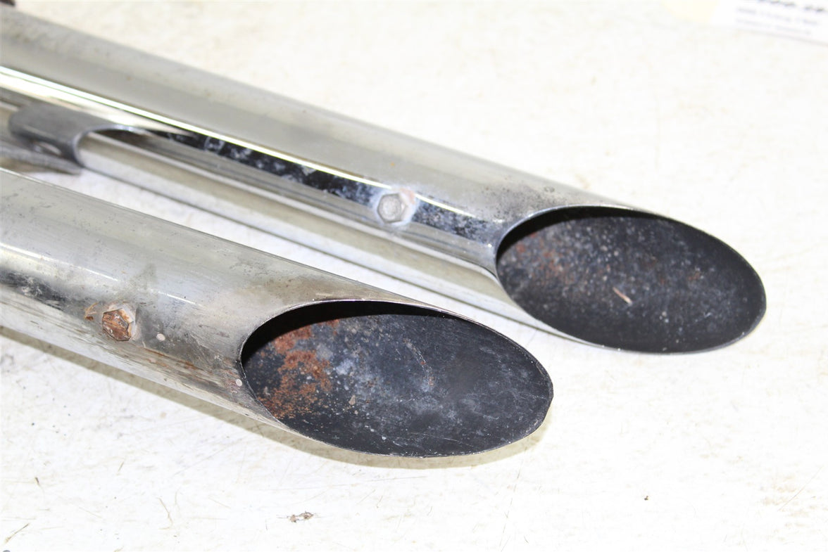 1999 Victory Motorcycle V92C Exhaust System Head Pipe Silencer w/ Mount 49900