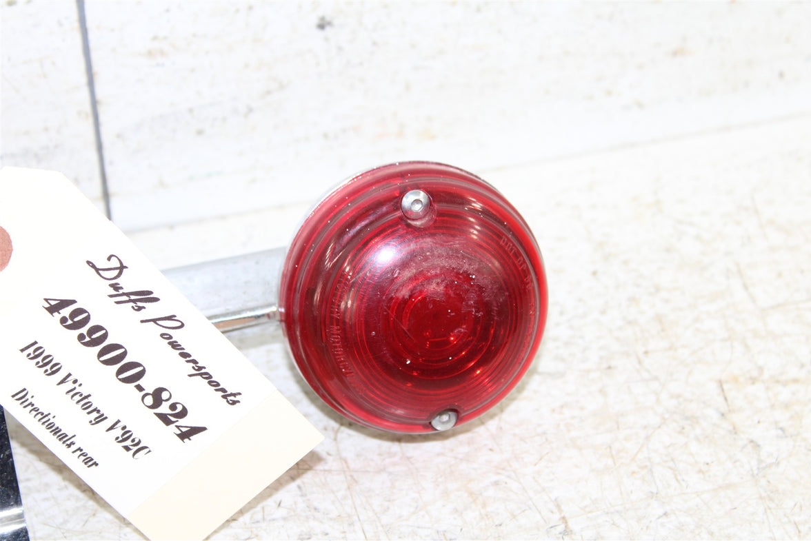 1999 Victory Motorcycle V92C Rear Turn Signals Directional Lights Set 49900