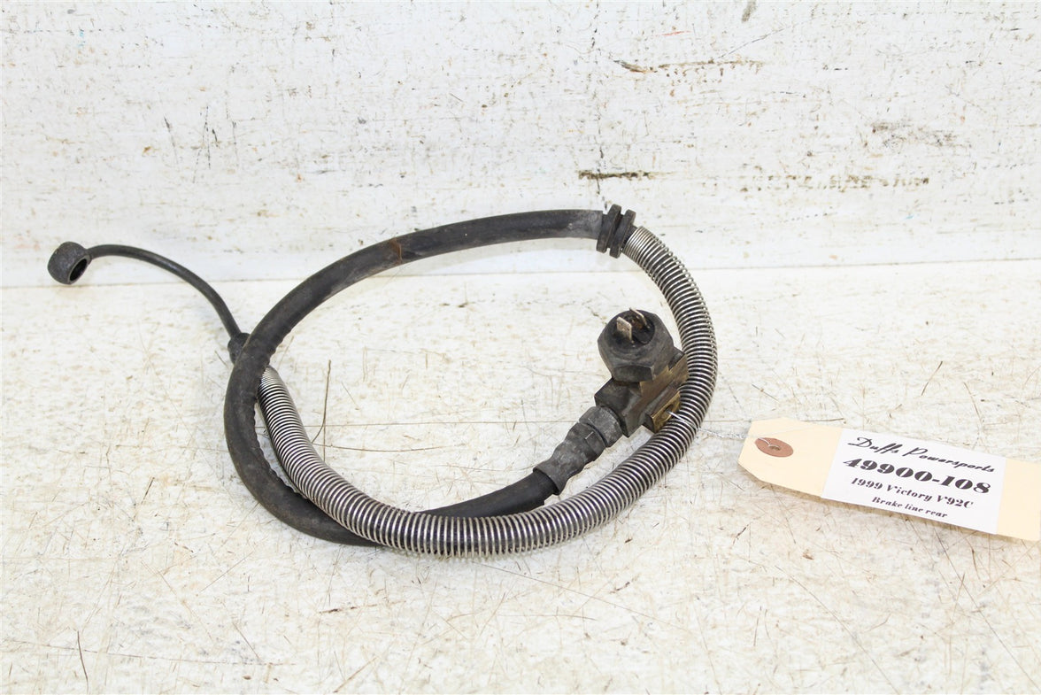 1999 Victory Motorcycle V92C Rear Brake Hose Line 49900