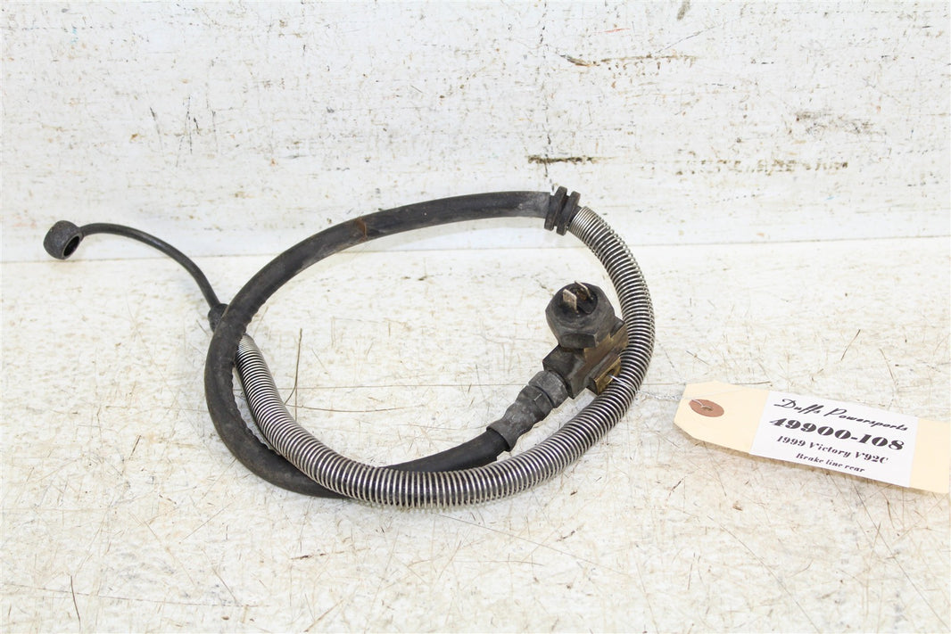 1999 Victory Motorcycle V92C Rear Brake Hose Line 49900