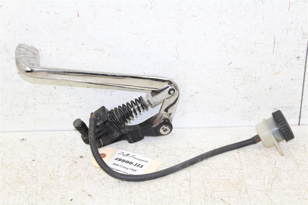 1999 Victory Motorcycle V92C Rear Brake Master Cylinder Reservoir w/ Pedal 49900