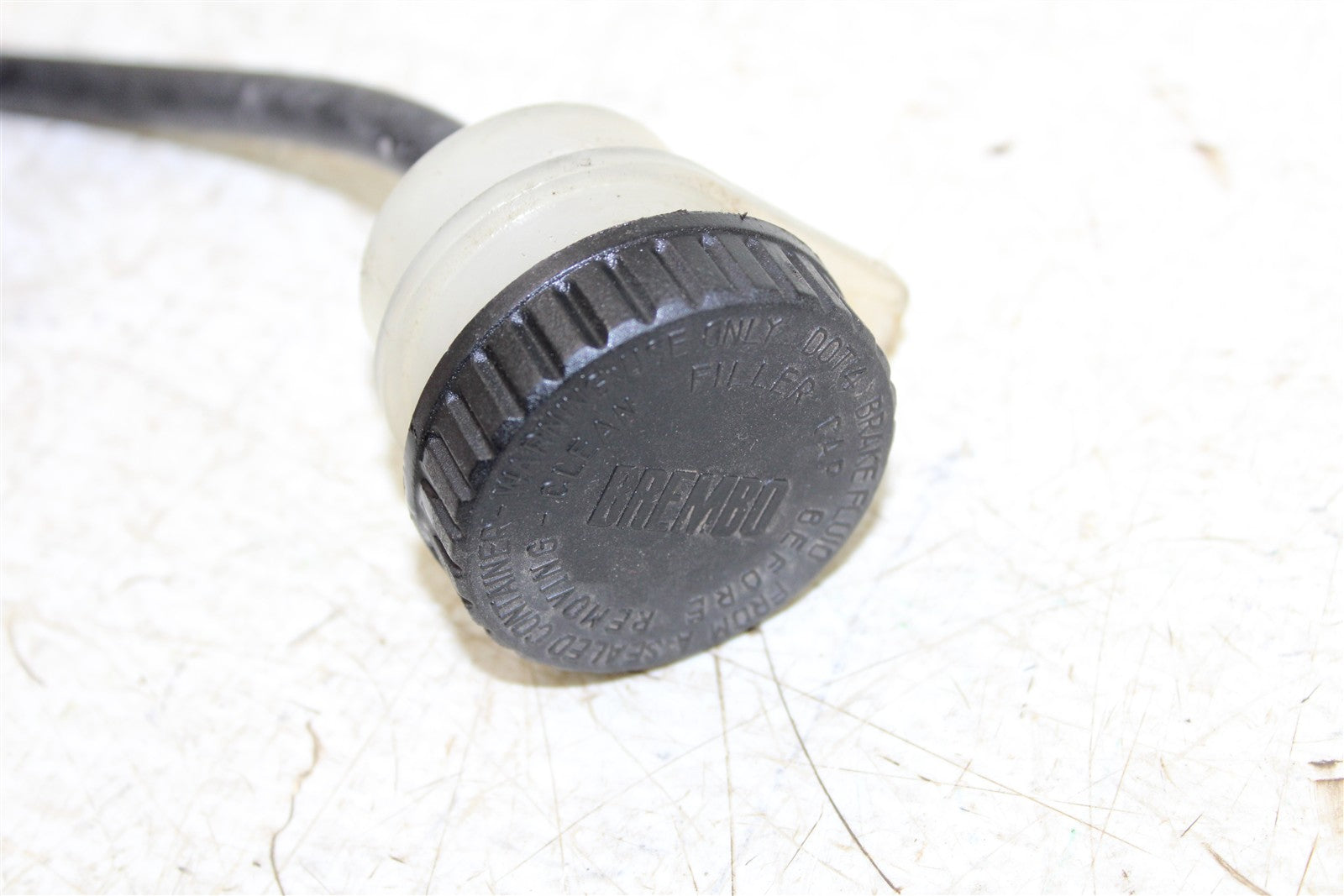 1999 Victory Motorcycle V92C Rear Brake Master Cylinder Reservoir w/ Pedal 49900