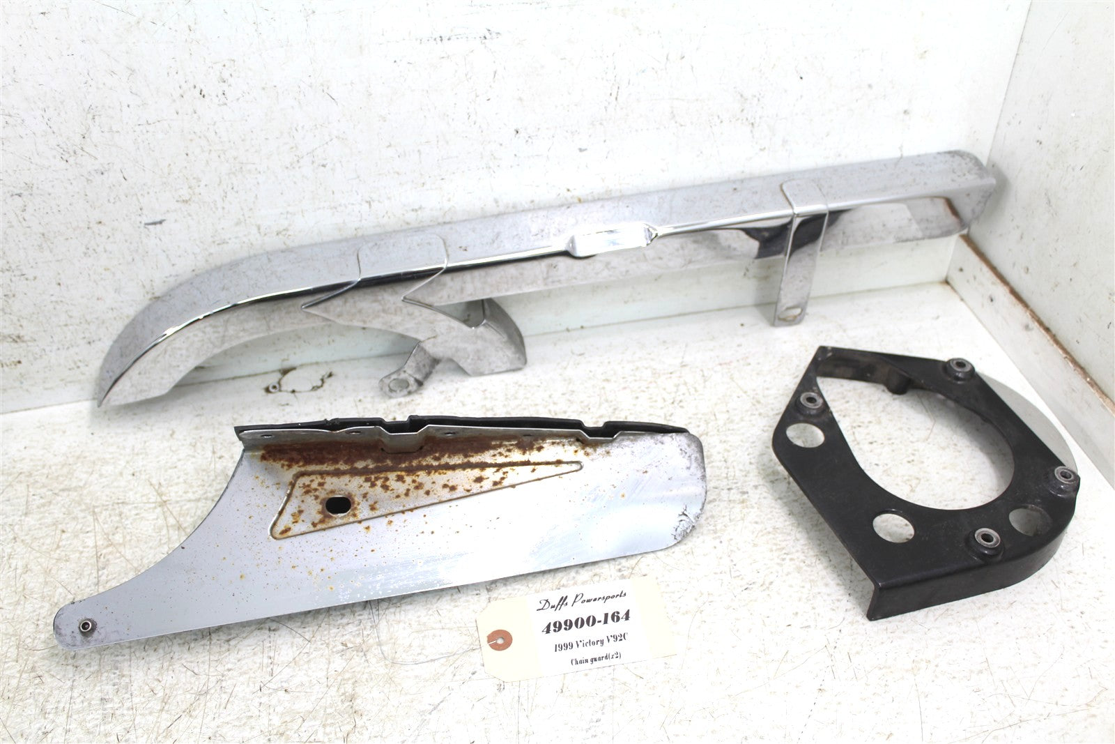 1999 Victory Motorcycle V92C Drive Belt Guard Shield 49900