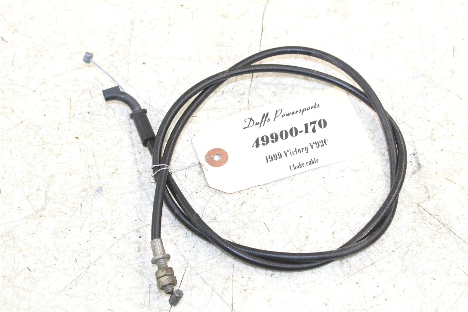 1999 Victory Motorcycle V92C Choke Cable Wire 49900