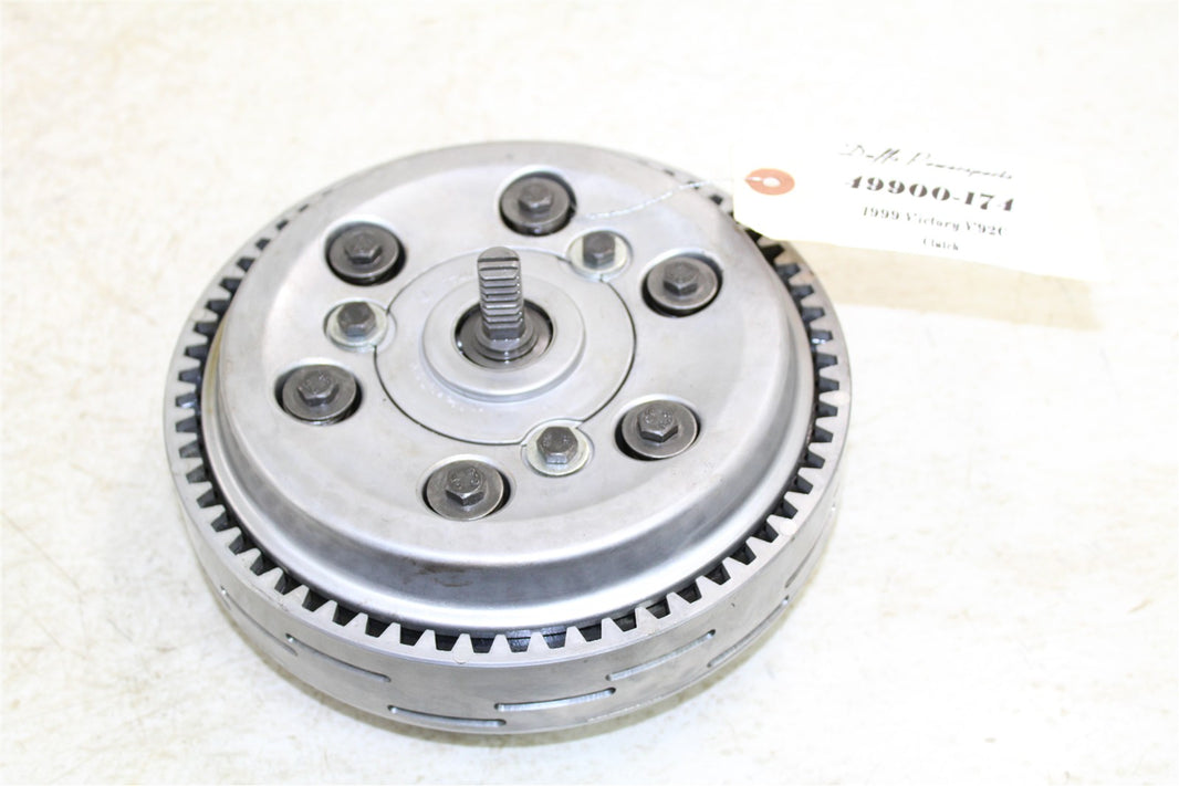 1999 Victory Motorcycle V92C Clutch Basket Inner Hub Pressure Plate 49900