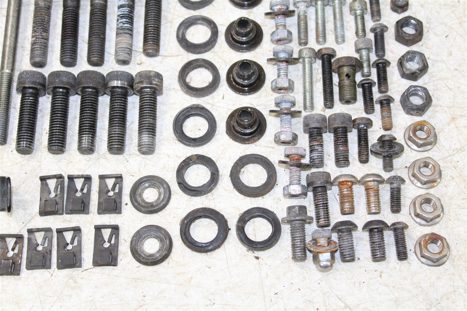 1999 Victory Motorcycle V92C Chassis Bolt Kit Hardware Wire Bracket Hose 49900