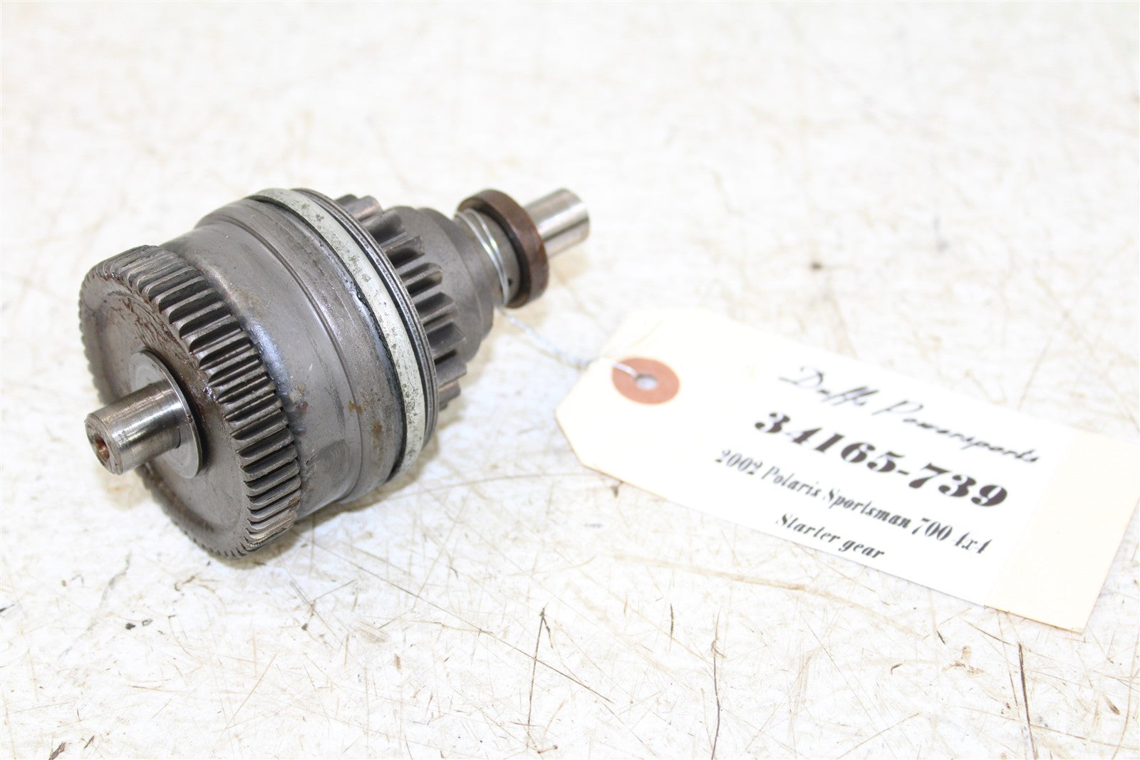 2002 Polaris Sportsman 700 4x4 Starter Motor Limiter Reduction Gear Bendix 34165